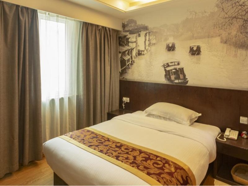 Greentree Inn Zhejiang Huzhou South Street Chaoyin Bridge Business Hotel Bagian luar foto